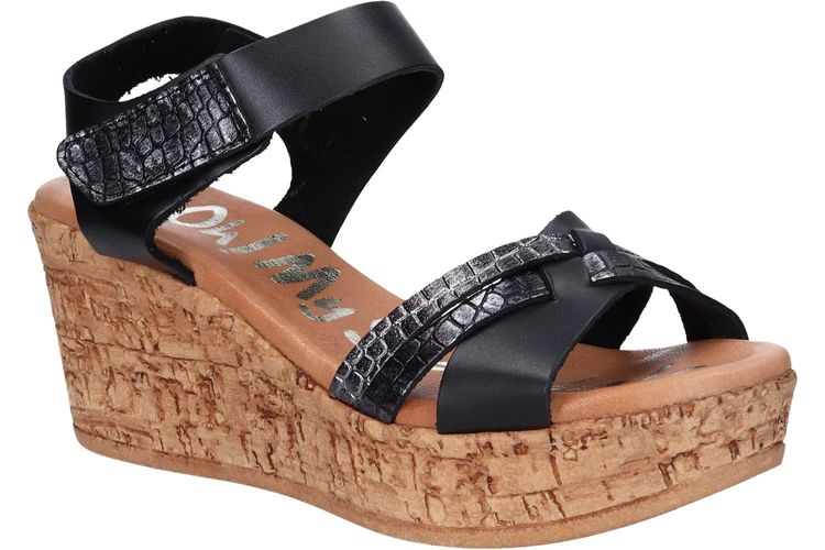 OH! MY SANDALS-OLIVIA2-ZWART-DAMES-0001