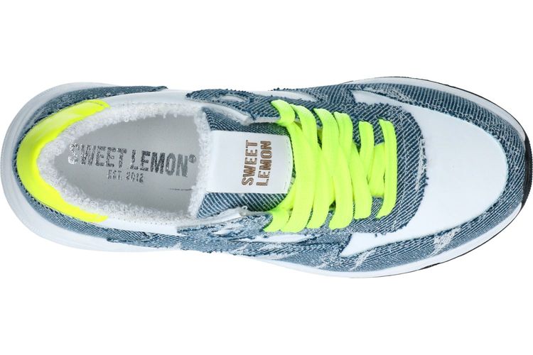 SWEET LEMON-BLANDINA6-BLANC/JEANS-DAMES-0006