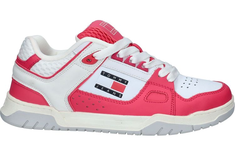 TOMMY HILFIGER-WMNSTOM-WHITE/PINK-DAMES-0005