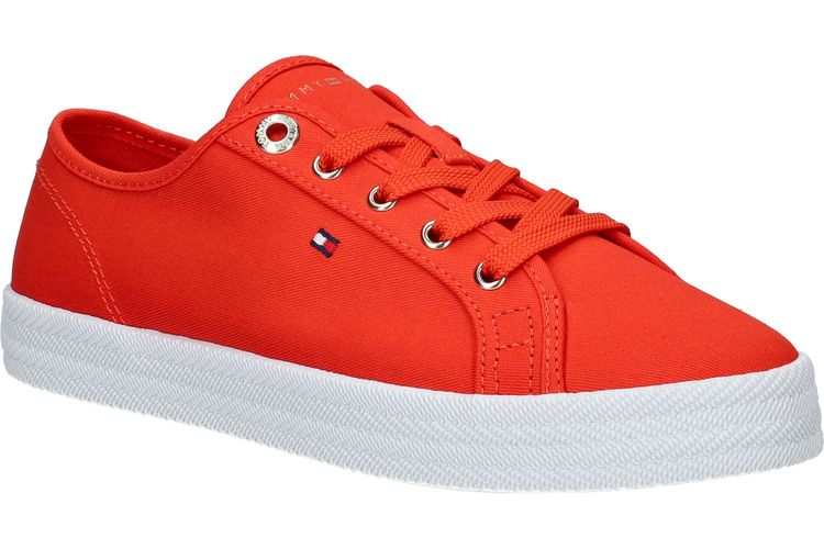 TOMMY HILFIGER-VULCANIZED3-ORANGE-DAMES-0001