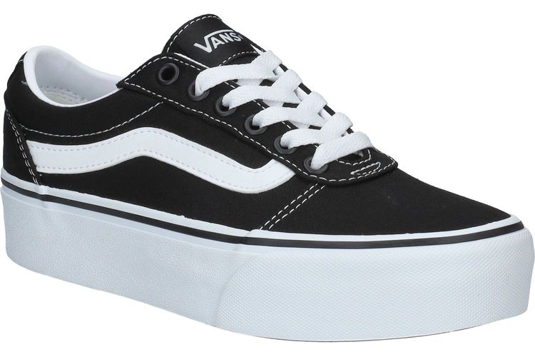 VANS-WARDPLAT 1-NOIR/BLANC-DAMES-0001