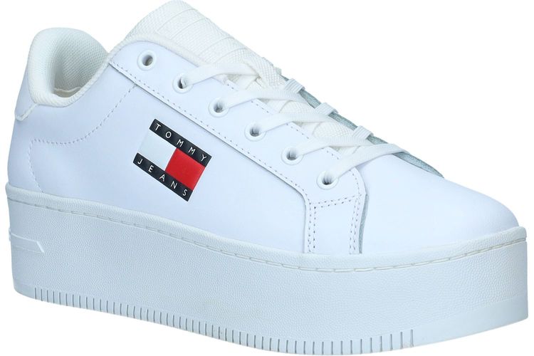 TOMMY HILFIGER-FLATFORMESS-BLANC-DAMES-0001