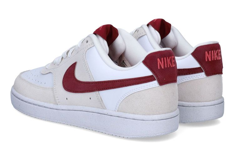 NIKE-COURT VIS2-BLANC/ROUGE-DAMES-0002