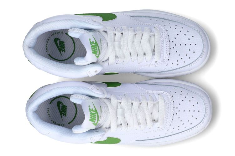 NIKE-COURT VIS3-BLANC/VERT-DAMES-0003