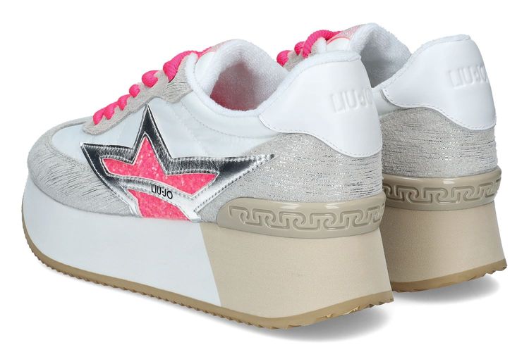 LIU JO-DREAMY02B-WIT/ROZE-DAMES-0002
