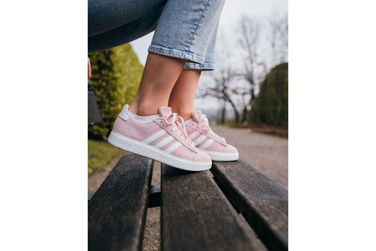ADIDAS-VL COURT W3-ROZE/WIT-DAMES-0006