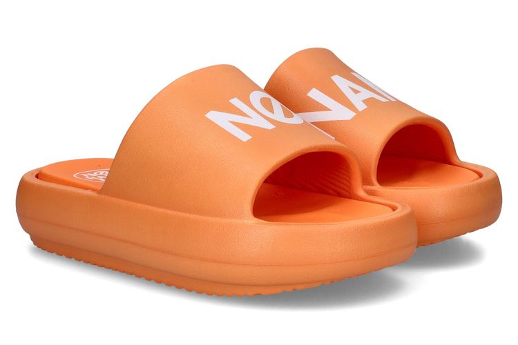 NO NAME-CLOVER CLOG-ORANGE-DAMES-0001