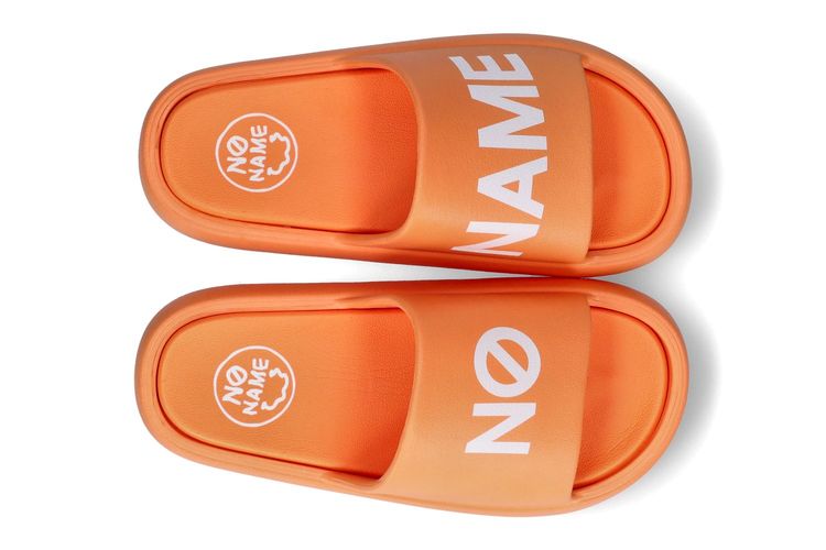 NO NAME-CLOVER CLOG-ORANGE-DAMES-0003