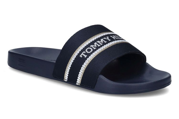 TOMMY HILFIGER-POOLSLIDE-MARINE-DAMES-0001