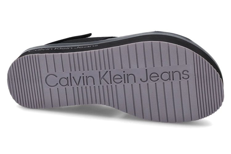 CALVIN KLEIN JEANS-FLATSLING-ZWART-DAMES-0005