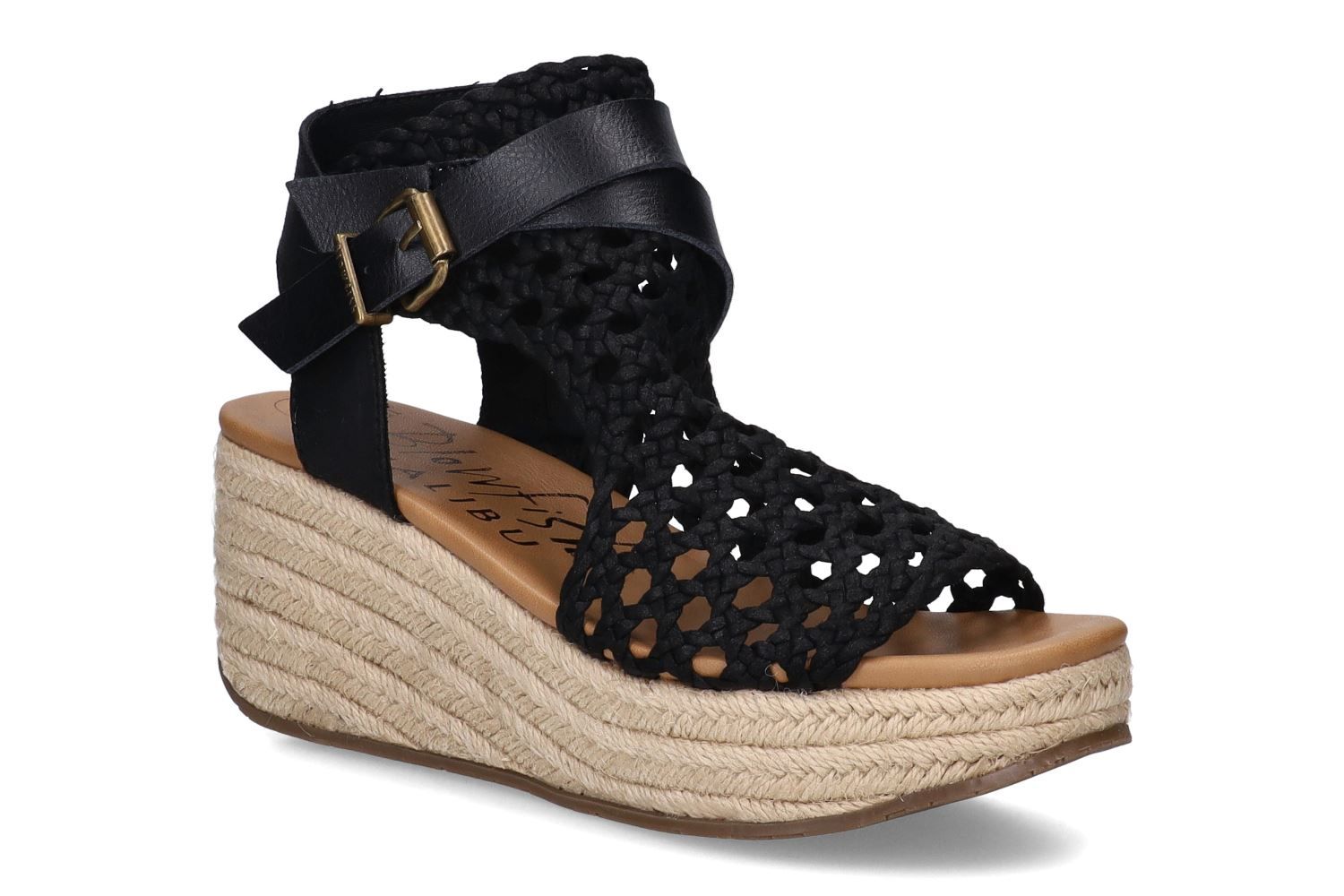 Wedge Sandal Blowfish Balla Sandals Black Black Sandals Blowfish
