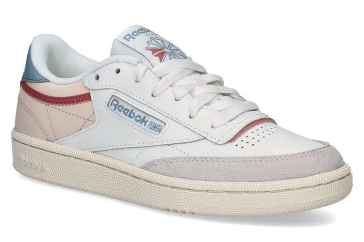 REEBOK-CLUB C85-BLANC/ROSE-DAMES-0001