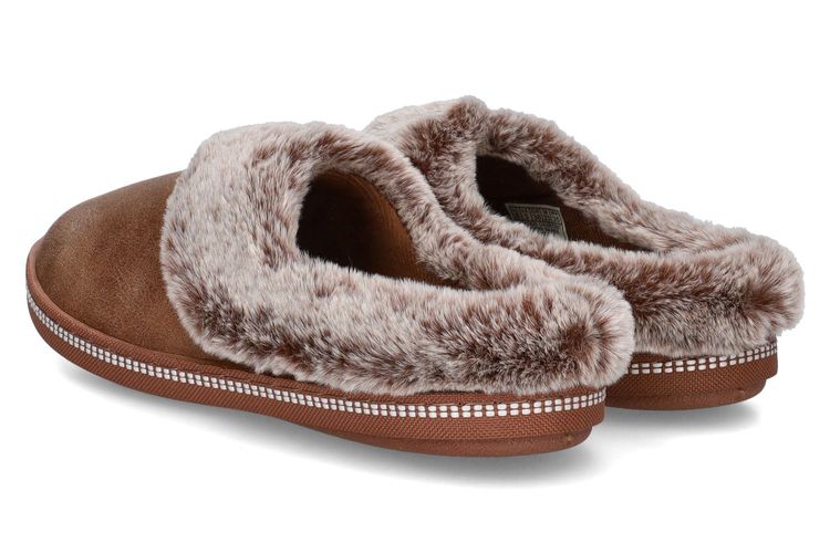 SKECHERS-COZY LOVELY-COGNAC-DAMES-0002