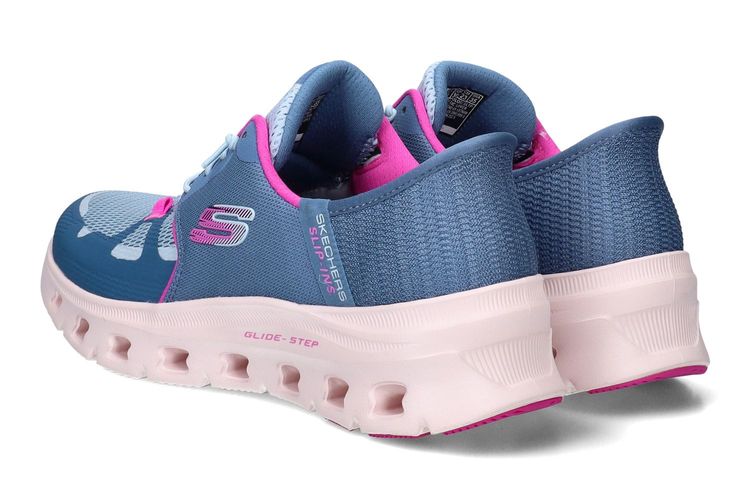 SKECHERS-SLIPIN PRO2-BLEU-DAMES-0002