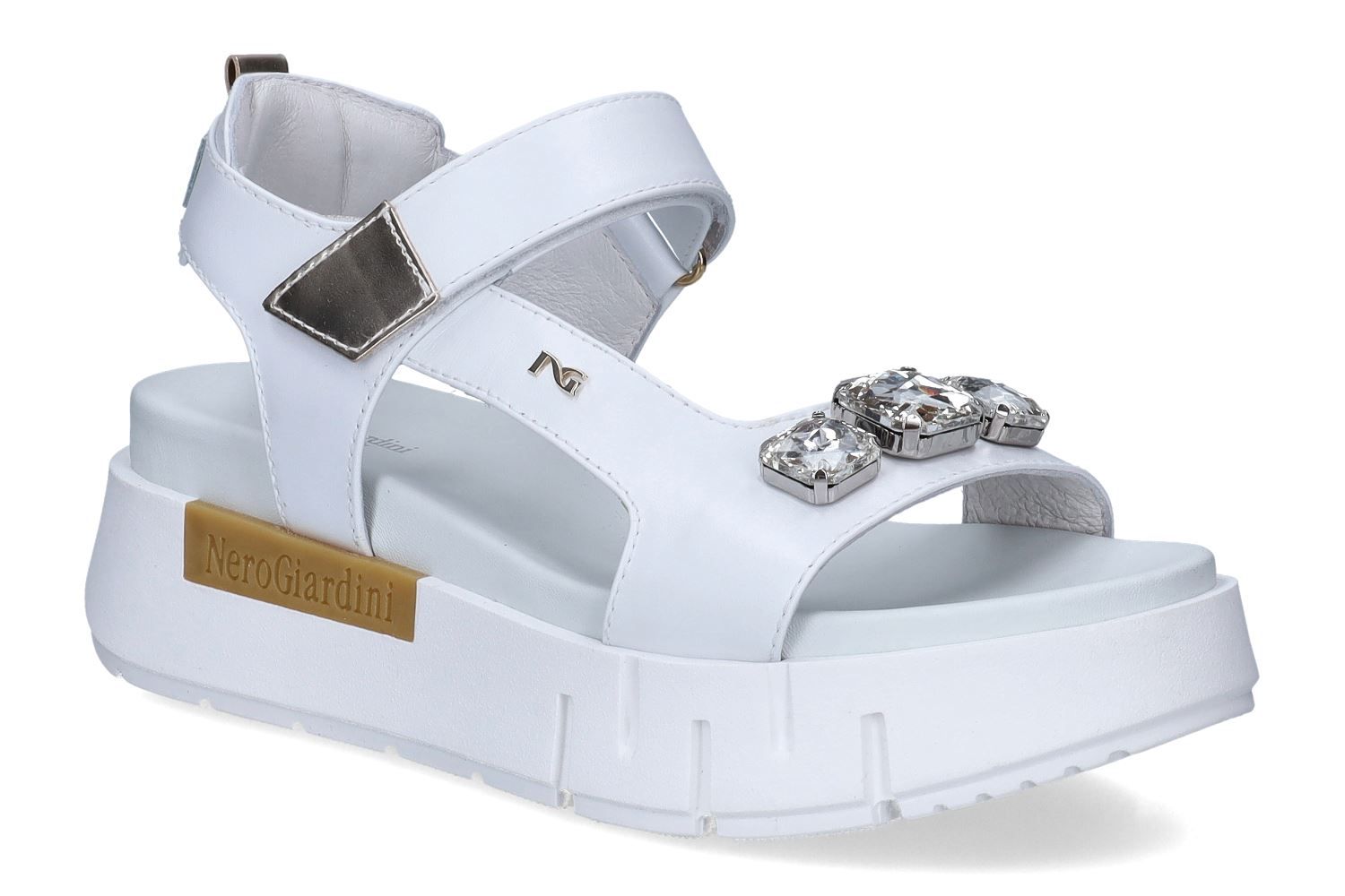 Sandales Nero Giardini Talon Haut Pour Femme - Modèle E513440D/713 - Cuir Rose - Pointures 34 à 41 - Neuves Avec Boîte