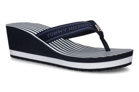 TOMMY HILFIGER-STRIPESWEDG-MARINE-DAMES-0001