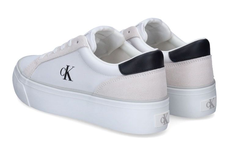 CALVIN KLEIN JEANS-VULCFLAT1-BLANC-DAMES-0002