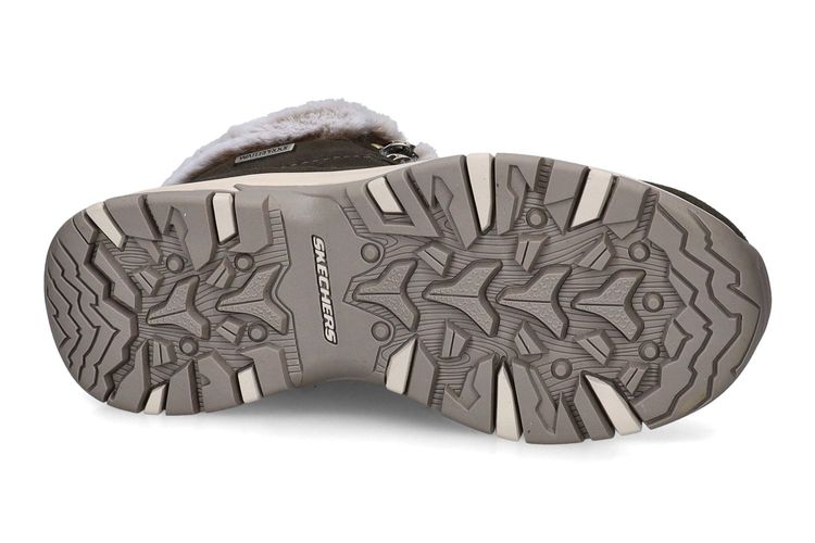 SKECHERS-SNOW WORRIE-KAKI-DAMES-0005