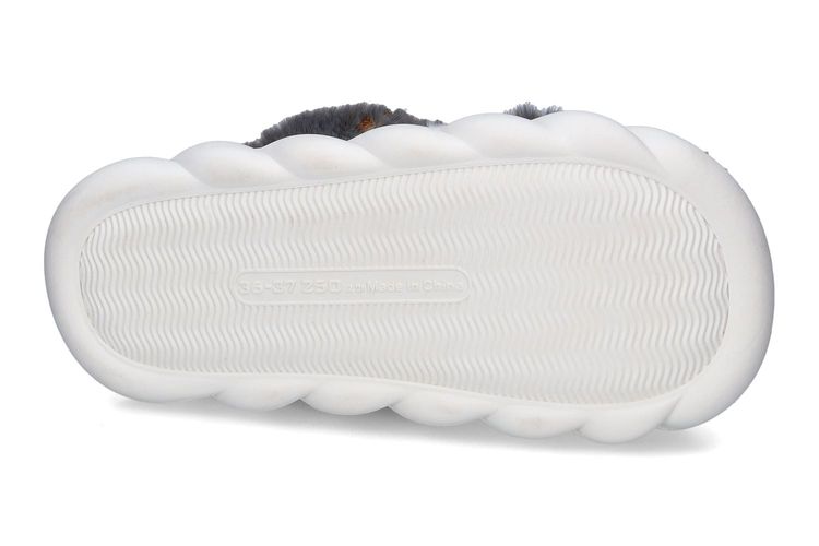 SLIPPERS MANIA-BUNNY-GREY-DAMES-0005