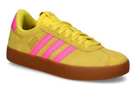 ADIDAS-VL COURT 7-JAUNE-DAMES-0001