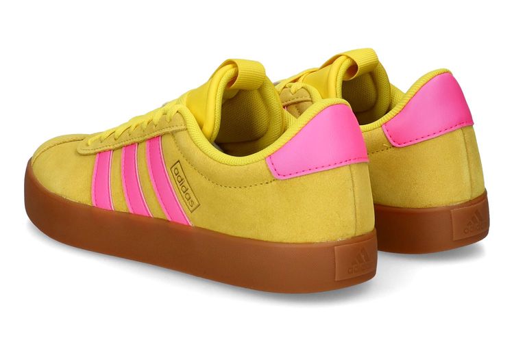 ADIDAS-VL COURT 7-JAUNE-DAMES-0002