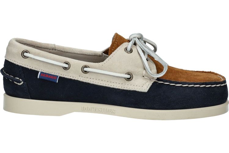 SEBAGO-DOCKS 3-BLAUW/BEIGE-MEN-0005