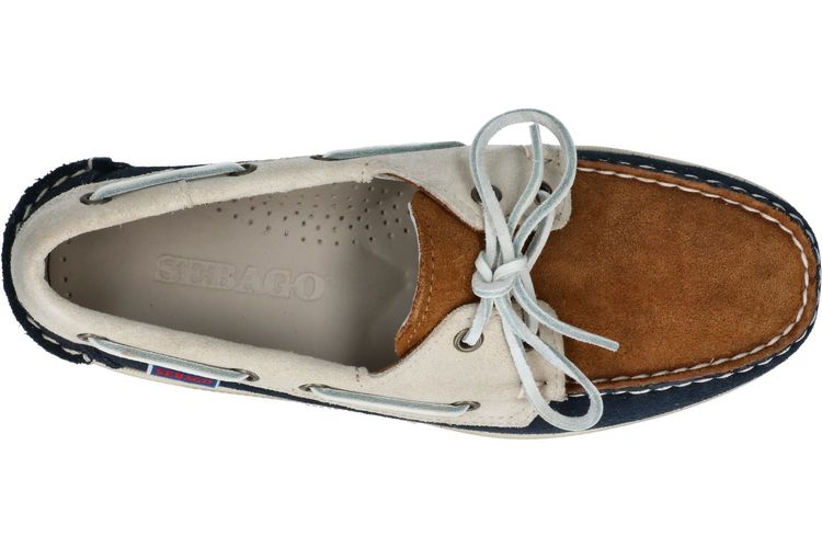 SEBAGO-DOCKS 3-BLAUW/BEIGE-MEN-0006