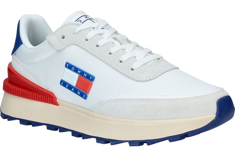 TOMMY HILFIGER-TECH RUN-BLANC-HOMMES-0001