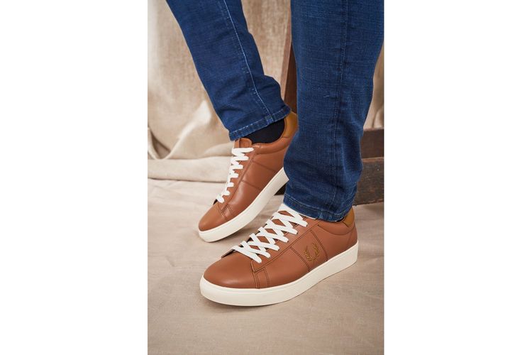 FRED PERRY-SPENCER-COGNAC-HOMMES-0008