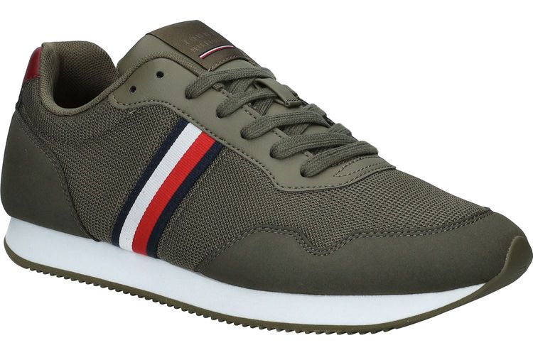 TOMMY HILFIGER-CORE LOW-KAKI-HOMMES-0001