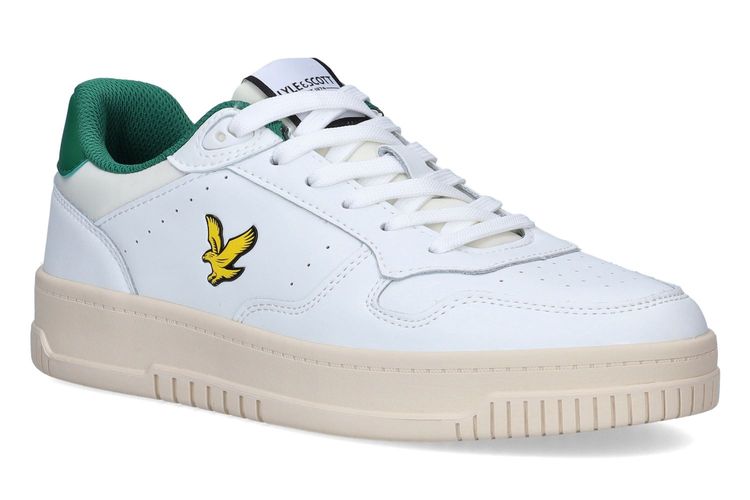 LYLE AND SCOTT-CULROSS 2-BLANC/VERT-HOMMES-0001