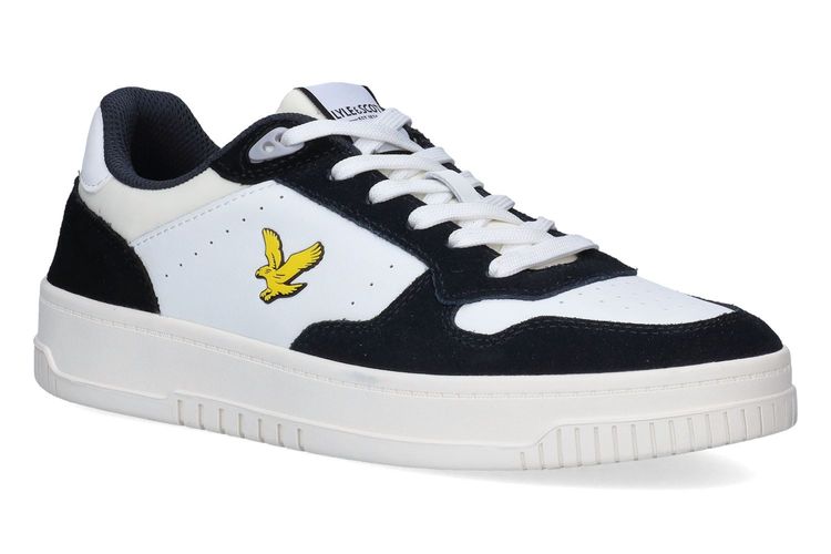 LYLE AND SCOTT-CULROSS 1-BLANC/BLEU-HOMMES-0001