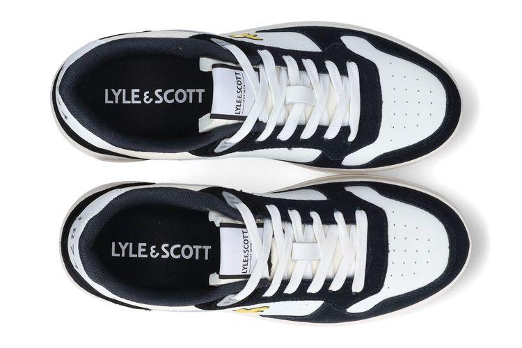 LYLE AND SCOTT-CULROSS 1-BLANC/BLEU-HOMMES-0003