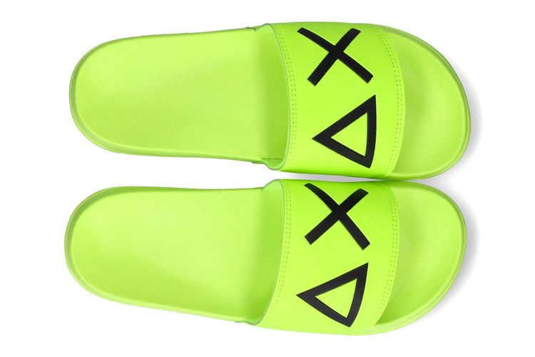 SUN68-SLIPPERS 3-GEEL-MEN-0003