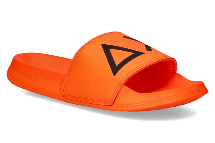 SUN68-SLIPPERS 1-ORANJE-MEN-0001