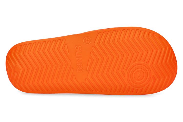 SUN68-SLIPPERS 1-ORANJE-MEN-0005