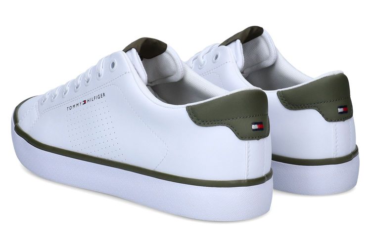 TOMMY HILFIGER-VULC LOW 1-BLANC-HOMMES-0002