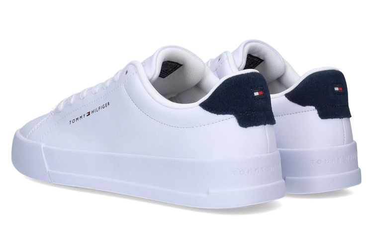 TOMMY HILFIGER-COURT GRAIN-BLANC-HOMMES-0002