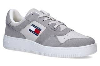 TOMMY HILFIGER-TJM BASKET2-WIT/GRIJS-MEN-0001