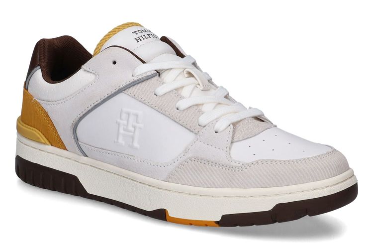 TOMMY HILFIGER-TH BASKET 1-WHITE-MEN-0001