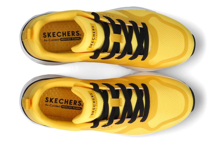 SKECHERS-UNO TRESAIR-JAUNE-HOMMES-0003