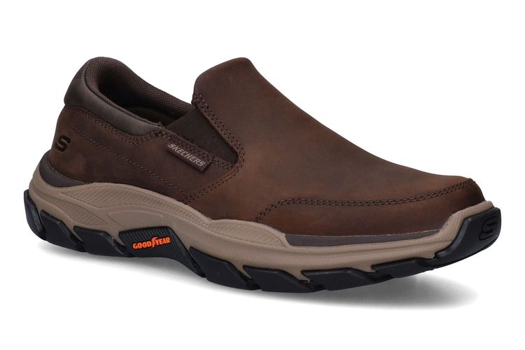 SKECHERS-RELAX FIT-KASTANJE-MEN-0001