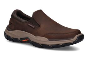 SKECHERS-RELAX FIT-MARRON-HOMMES-0001