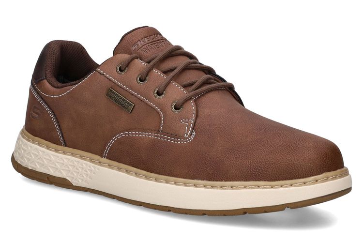 SKECHERS-GARLAN 1-COGNAC-HOMMES-0001