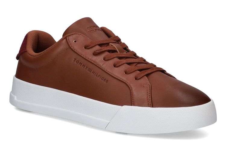 TOMMY HILFIGER-TH COURT 2-COGNAC-HOMMES-0001