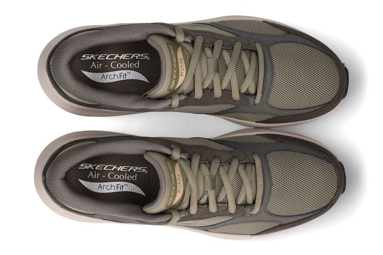 SKECHERS-ARCH FIT 2-KAKI-HOMMES-0003