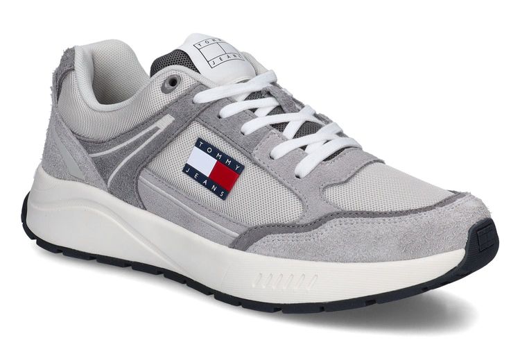 TOMMY HILFIGER-TJM RUNNER-GRIS-HOMMES-0001