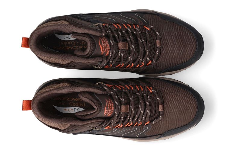 SKECHERS-RELAXED FIT-MARRON-HOMMES-0003