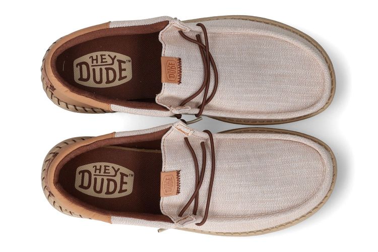 HEY DUDE-WALLY 15-KASTANJE-MEN-0003
