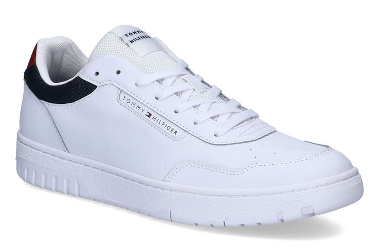 TOMMY HILFIGER-BASKET CO 1-BLANC-HOMMES-0001